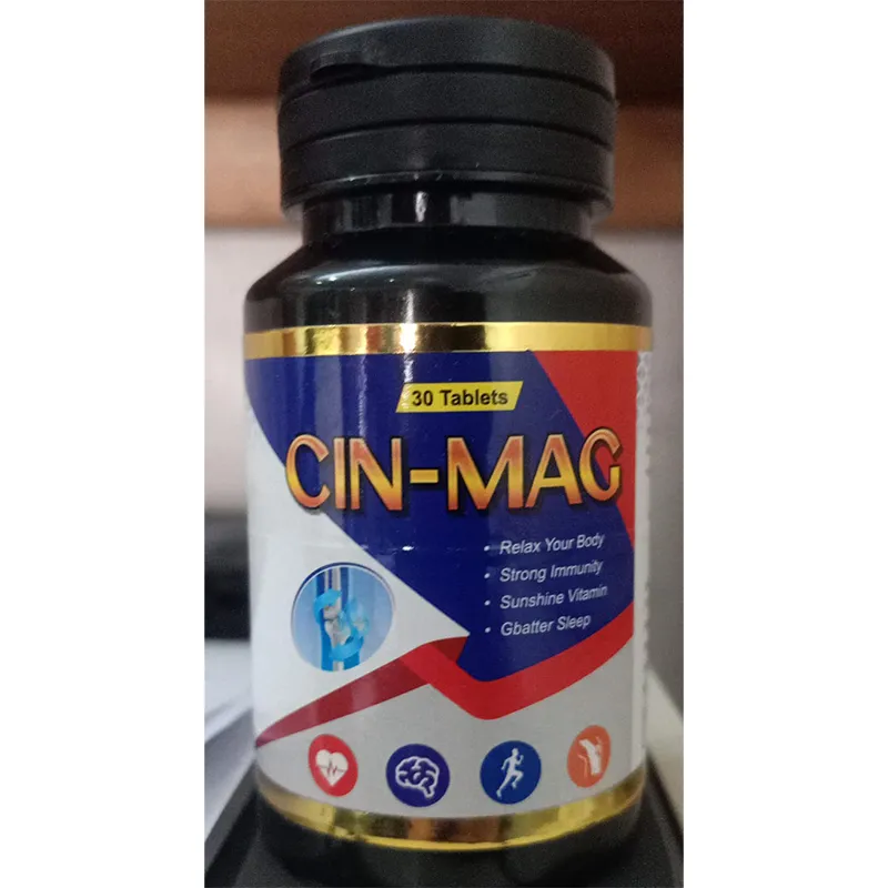 cinmac1 Cin-Mac Tablets – Magnesium Glycinate, Zinc & Vitamin D3 - Image 1
